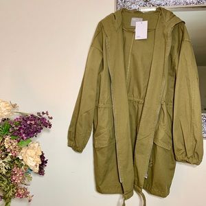 ASOS Green Utility Oversized Jacket